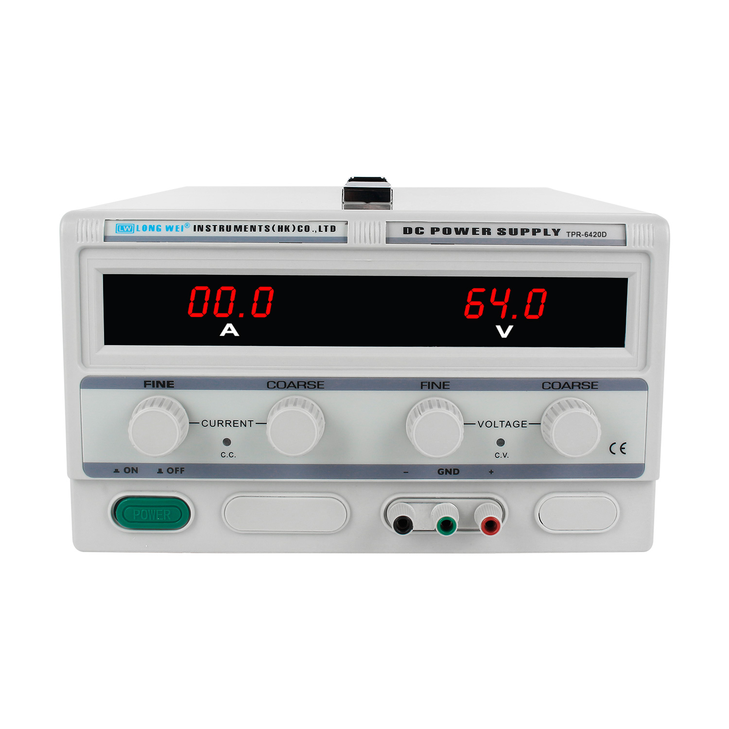 Linear Lab Power Supply Adjustable - Longwei TPR-6420D 64 فولت 20A LED