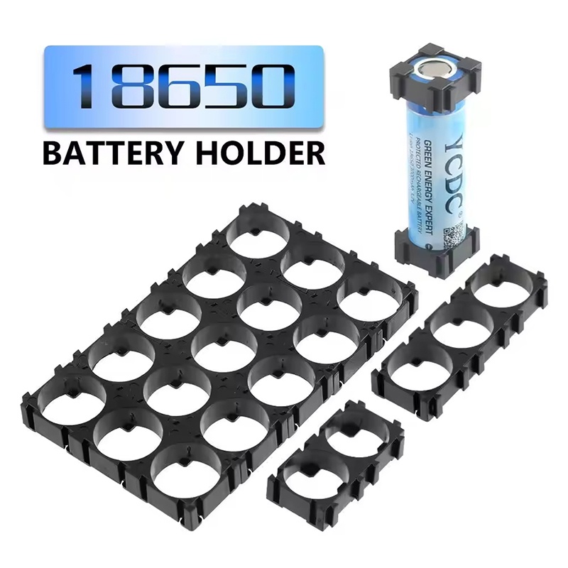 Spot Welder 18650 Battery Pack - 100 قطعة حامل بطارية 18650، فاصل