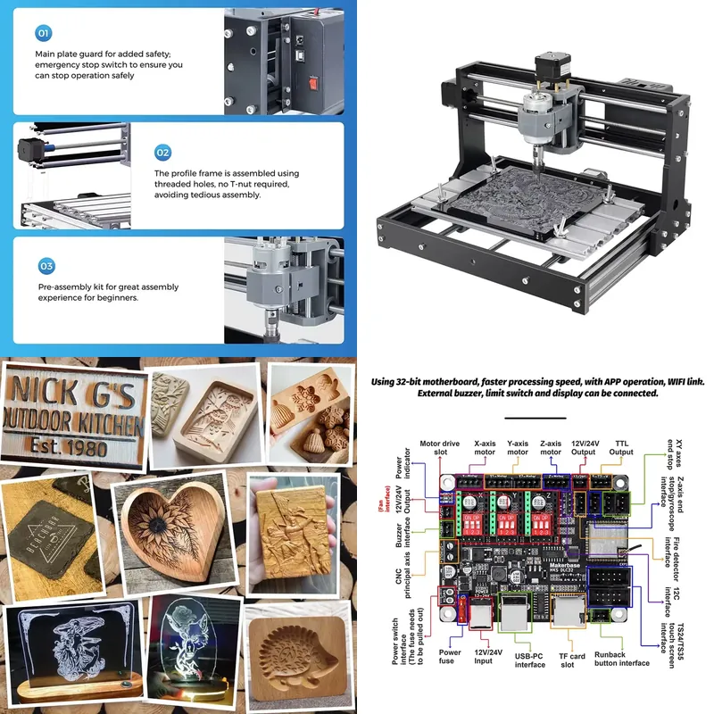 Mini Laser Engraver Cnc Router - ماكينة سي إن سي صغيرة 3018