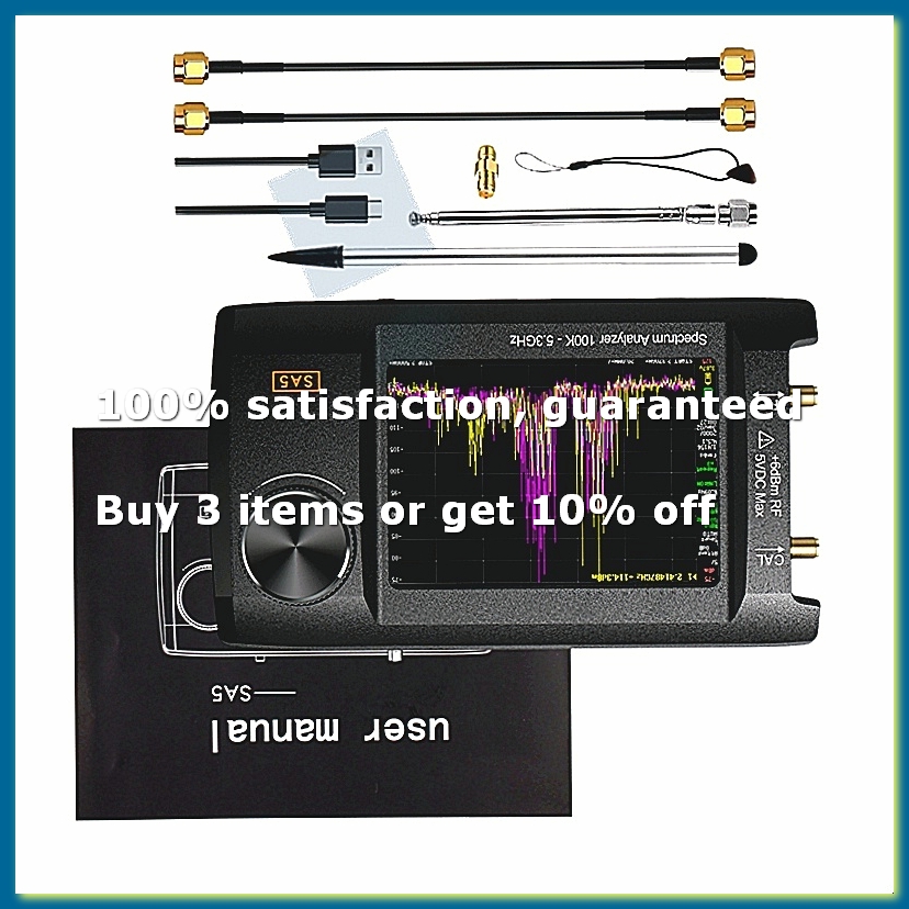 Signal Generator Spectrum Analyzer - ● أحدث محلل طيفي SA5 بشاشة
