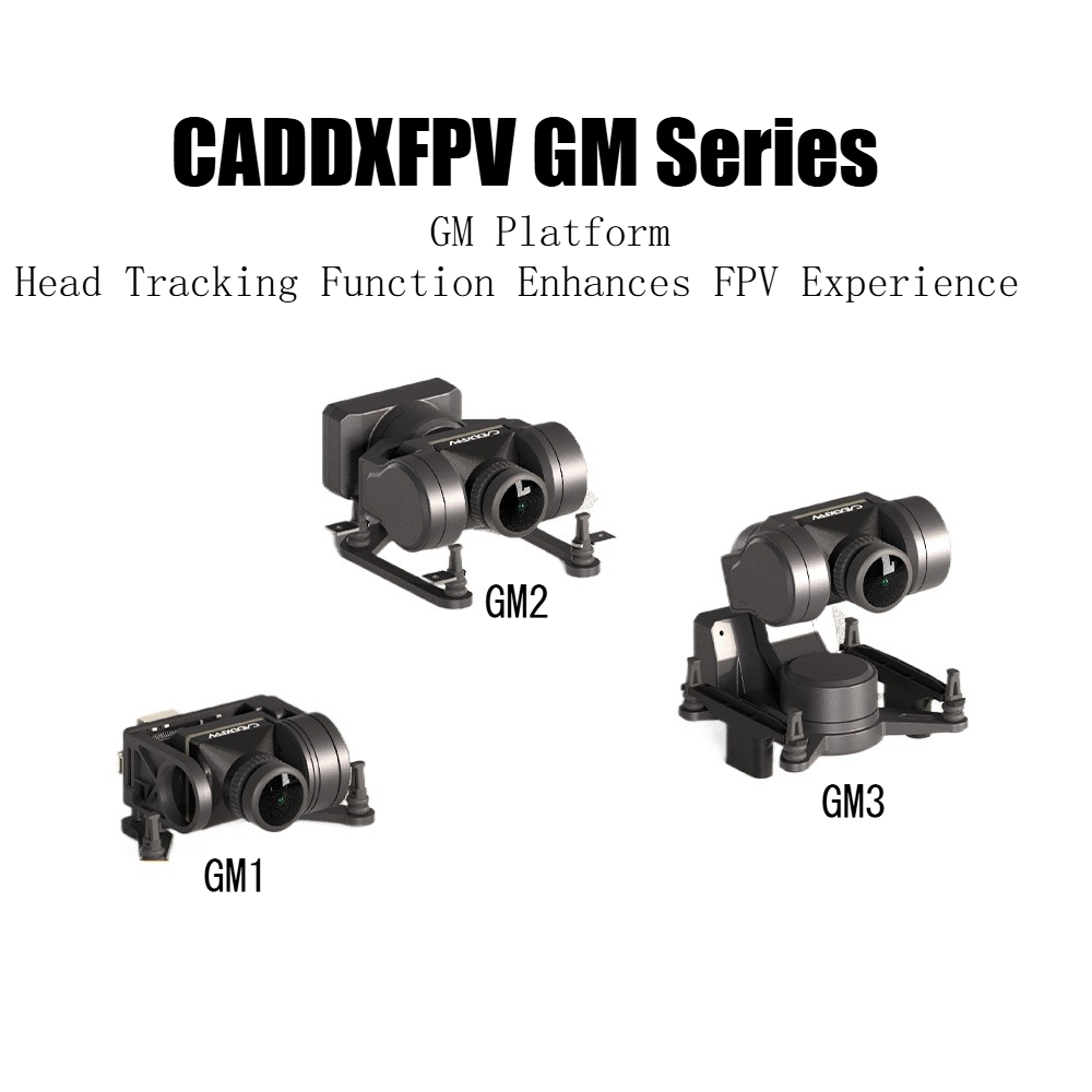 Fpv Goggles Walksnail Avatar Hd - CADDXFPV جيمبال GM1/GM2/GM3 (بدون كاميرا) نظام