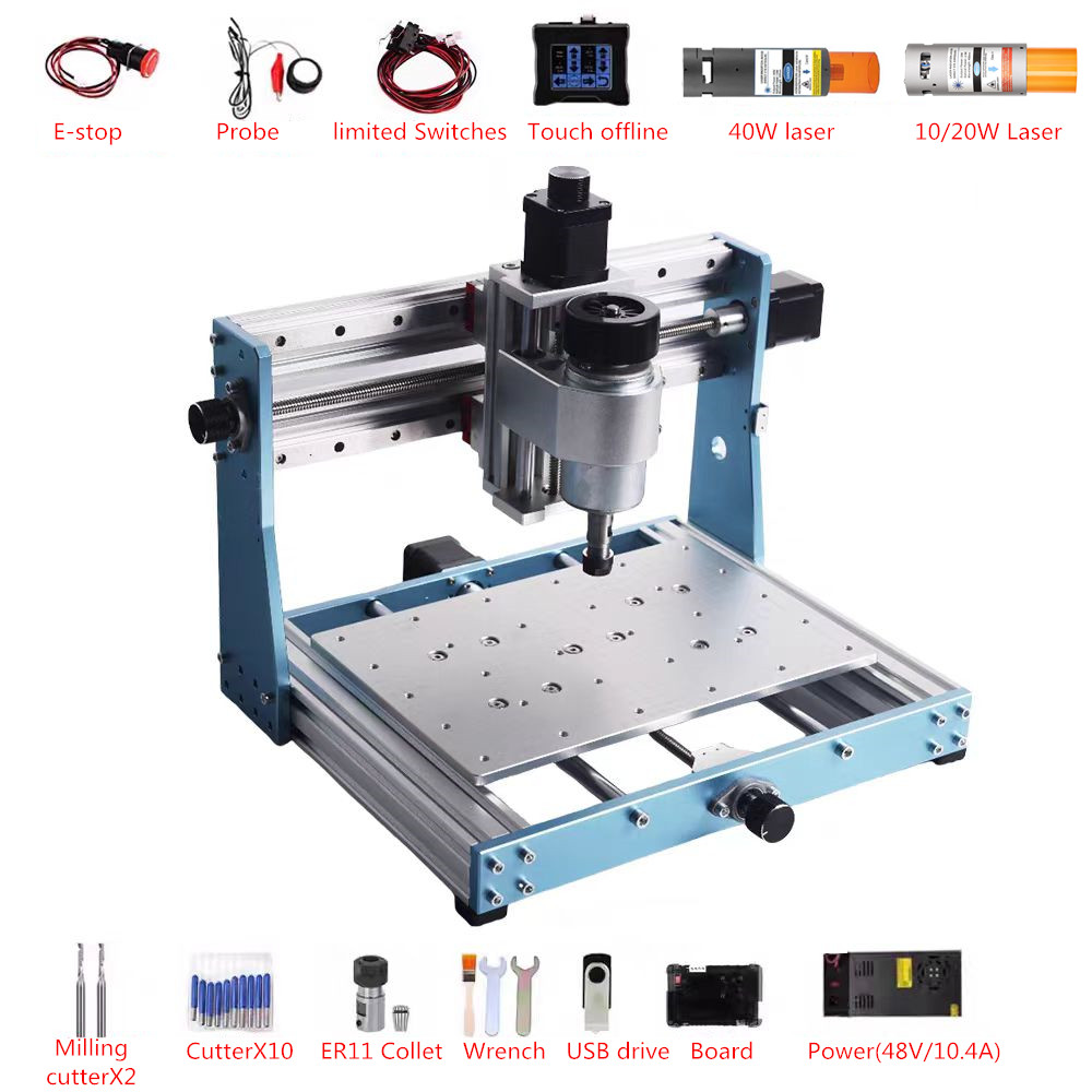 Mini Laser Engraver Cnc Router - كامل المعادن البسيطة باستخدام الحاسب الآلي