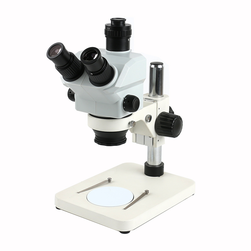 Stereo Trinocular Microscope Pcb - مختبر/مجهر ستيريو صناعي 7x-50x تكبير Simul-focal