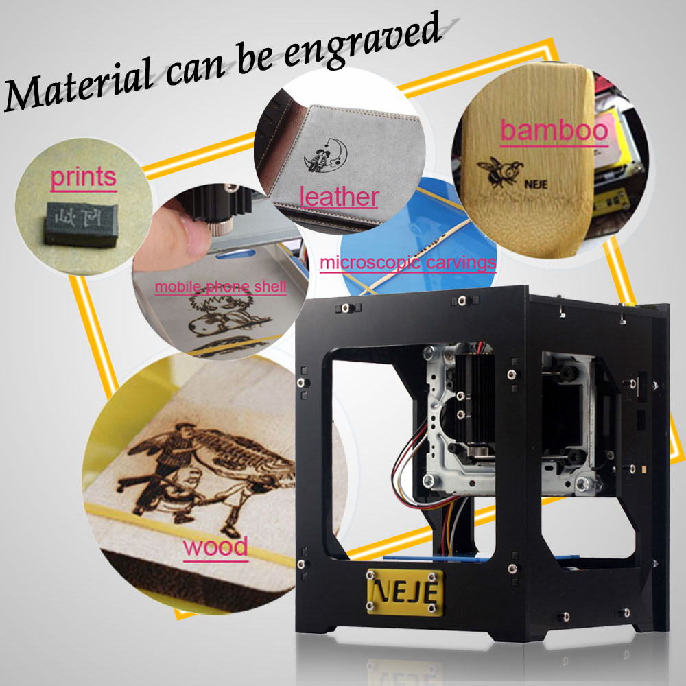 Mini Laser Engraver Cnc Router - NEJE 500MW جهاز توجيه صغير باستخدام