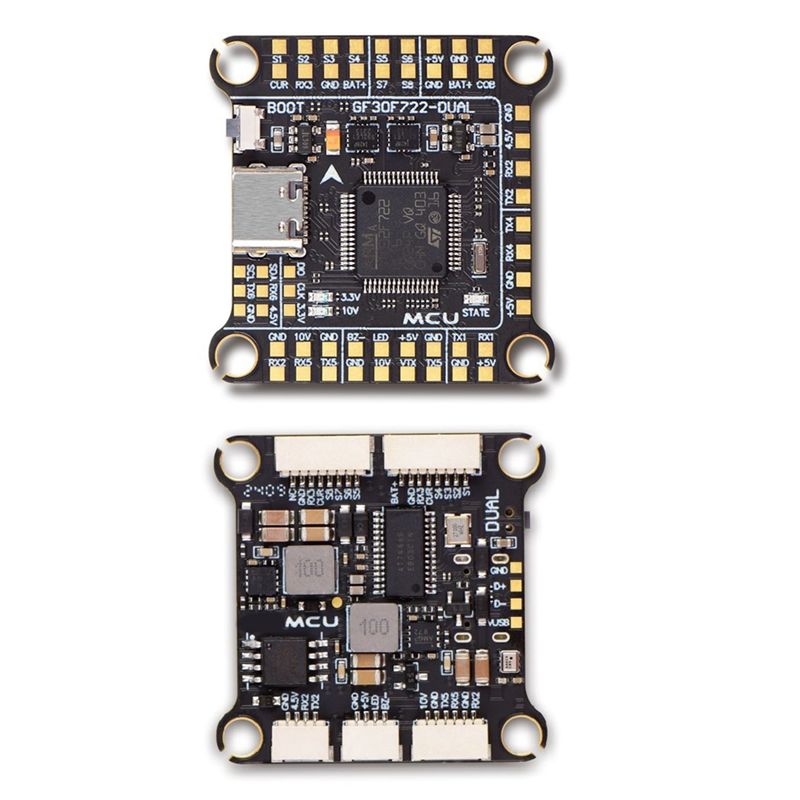 B05C-F7 FC&ESC FPV Stack F722  - مراجعة Fpv Flight Controller F7 Stack 60A وسعره