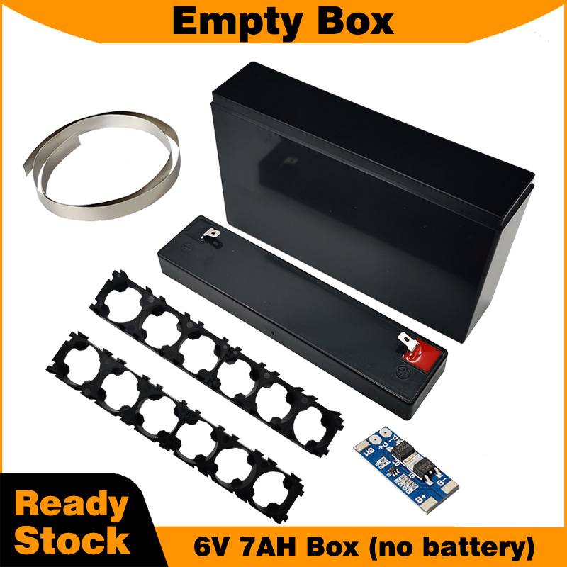 طقم صندوق بطارية فارغ 6 فولت 7 - مراجعة Spot Welder 18650 Battery Pack وسعره