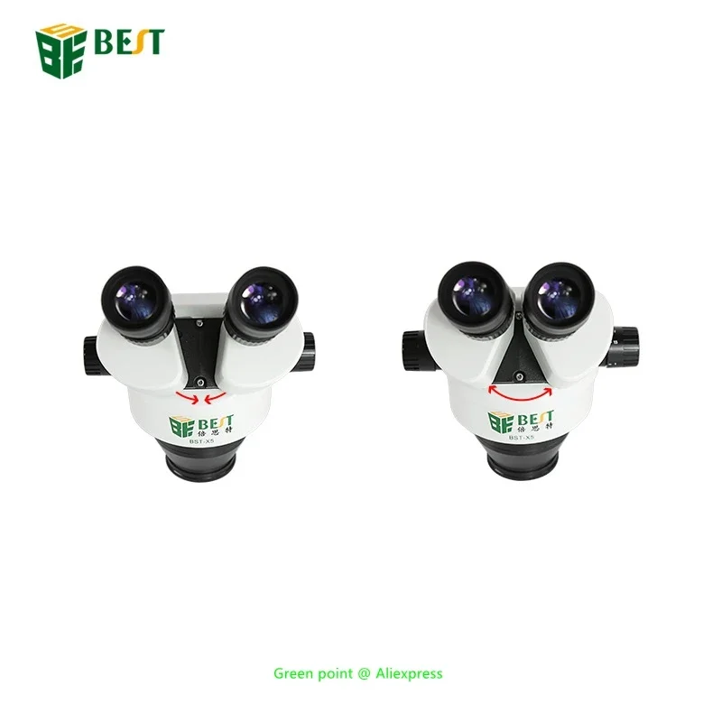 ZS7045 سلسلة ستيريو مجهر تكبير - مراجعة Stereo Trinocular Microscope Pcb وسعره