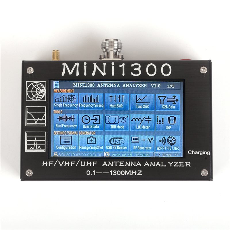 محلل هوائي ALIM-Mini1300 مقاس  - مراجعة Signal Generator Spectrum Analyzer وسعره
