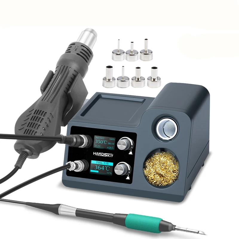 محطة لحام T12 8210 8115 8245 ث - مراجعة Hot Air Rework Station T12 وسعره
