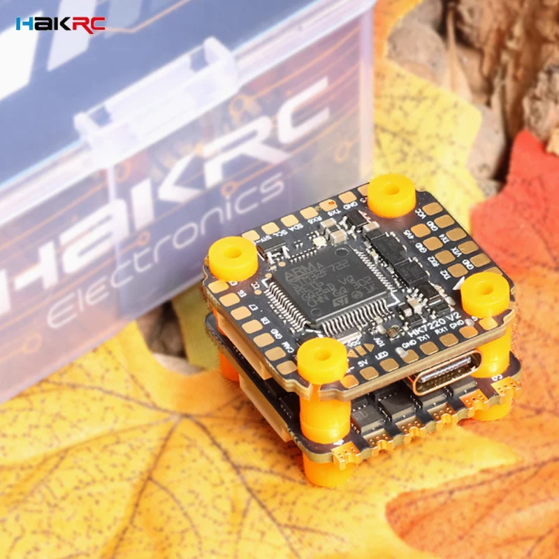 وحدة تحكم طيران HAKRC F7220 V2 - مراجعة Fpv Flight Controller F7 Stack 60A وسعره